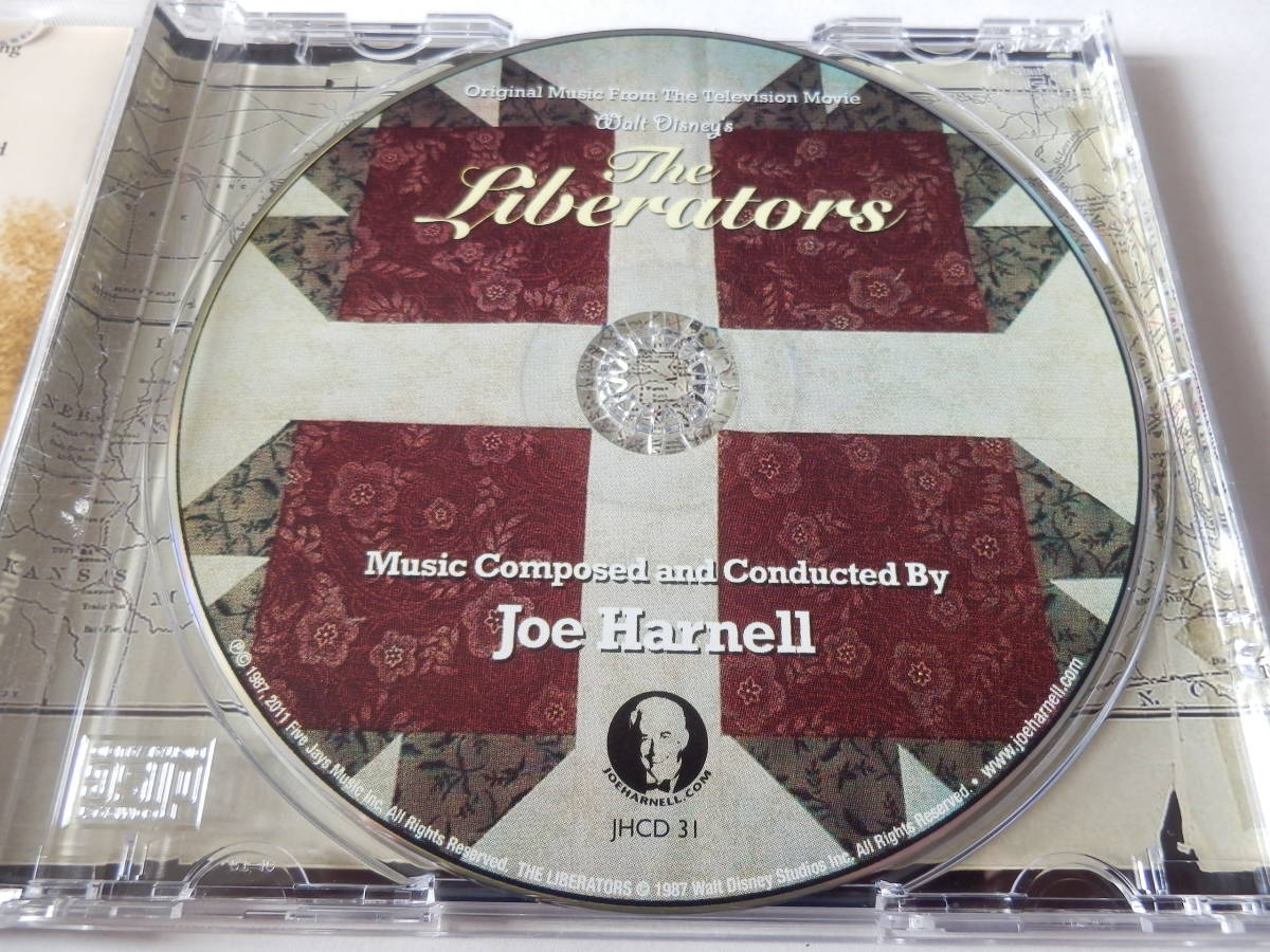 CD/US-TV映画- OST/The Liberators - Joe Harnell/ジョセフ.ハーネル:音楽/ケネス.ジョンソン:監督/ロバート.キャラダイン/シンシア.デイル_美良好、目立つキズはございません