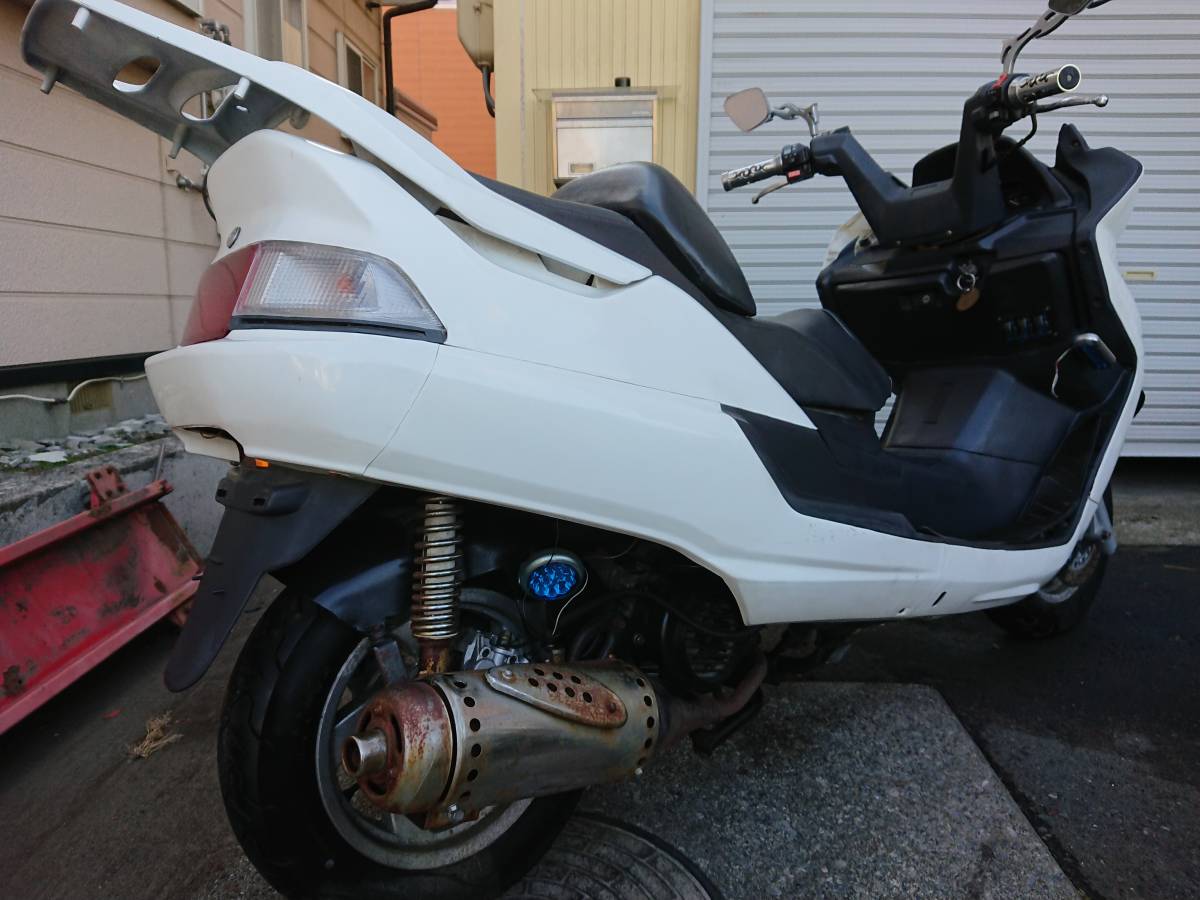 青森八戸発★ジャンク★124cc★車体250cc並み★廃車書類有り★電装確認★引取希望、発送も可_画像4