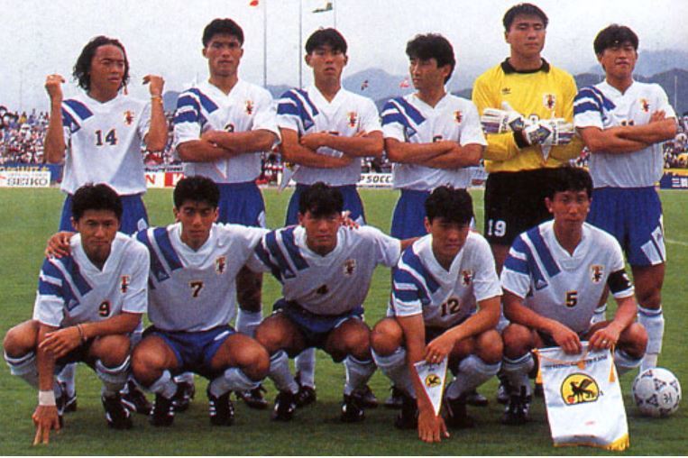 1992 ハンス・オフト監督就任時 キリンカップ KIRIN杯 （ウェールズ代表戦）サッカー 日本代表 adidas アディダス 2nd.ユニフォーム パンツ_画像8