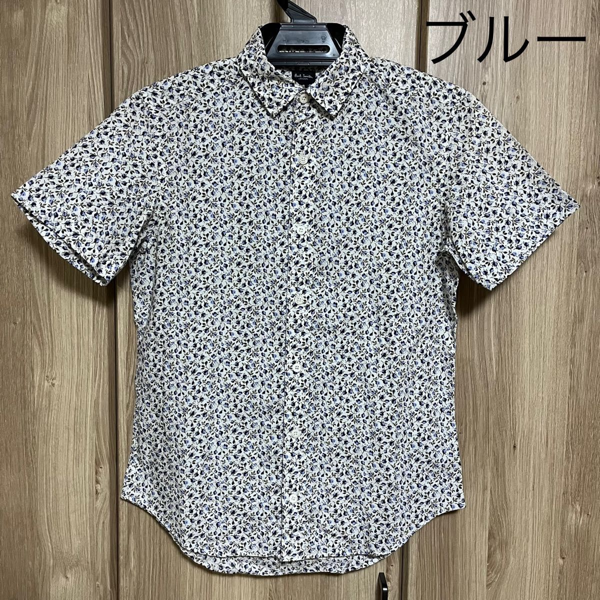 paul smith ポールスミス ロンドン　半袖花柄シャツ