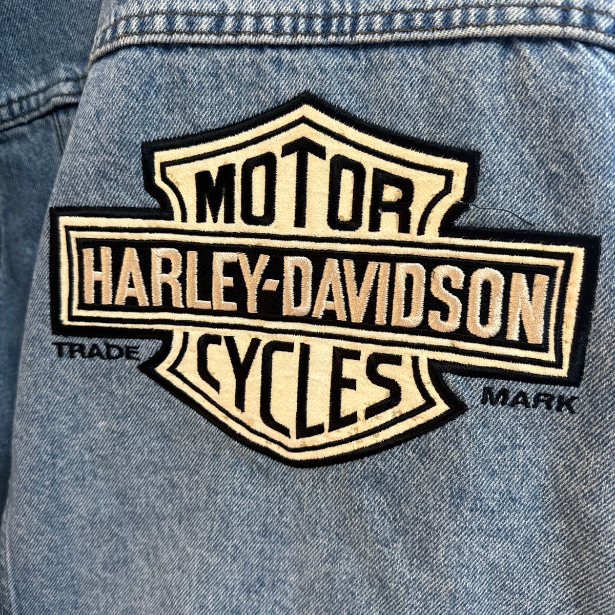 ハーレーダビッドソン HARLEY-DAVIDSON Gジャン デニムジャケット　US古着　アメリカ直輸入　日本未発売