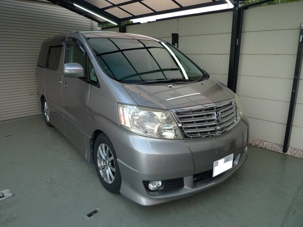 1 number cargo registered inspection 32/9 years self tax 17600 jpy navi, Full seg TV left right electric door Alphard 