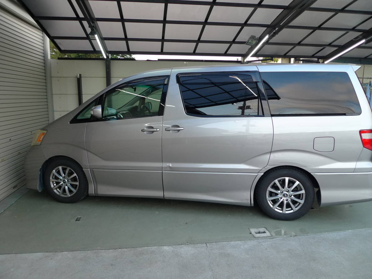 1 number cargo registered inspection 32/9 years self tax 17600 jpy navi, Full seg TV left right electric door Alphard 