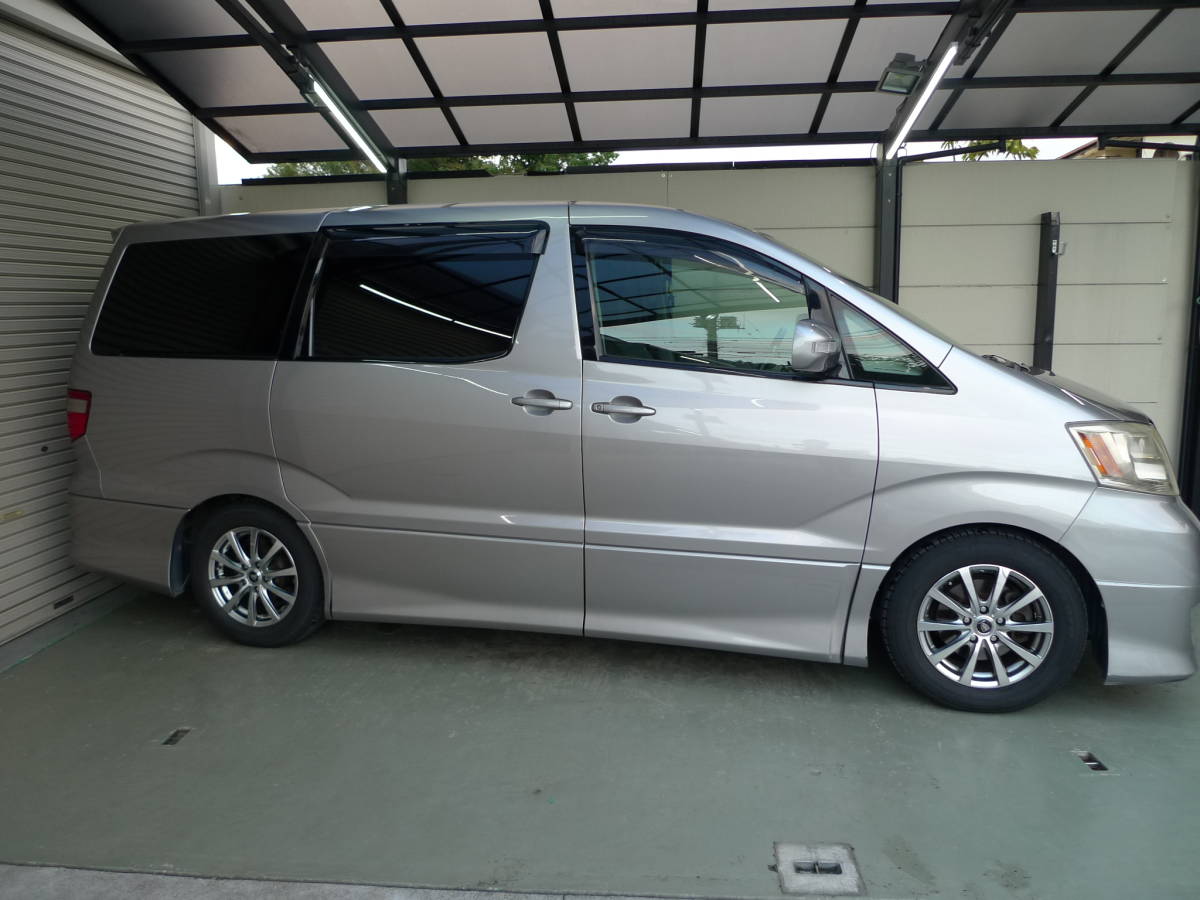 1 number cargo registered inspection 32/9 years self tax 17600 jpy navi, Full seg TV left right electric door Alphard 