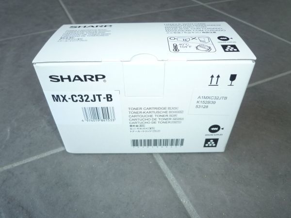 シャープ　複合機MXC302W用トナー　MXC32JTB　　黒　１０本セット　国内純正品　未使用　新品　MX-C32JTB_画像1