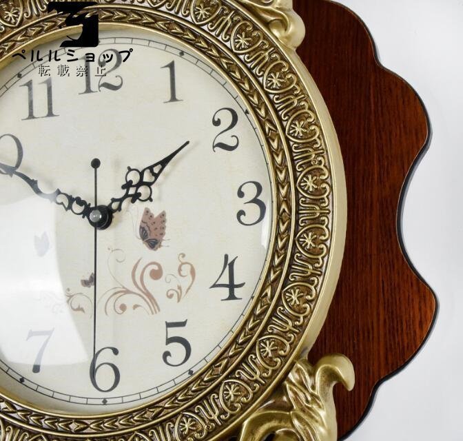 ヨーロッパ式　応接間　壁掛け時計　静音　飾り物　壁掛け時計　創意　ファクション　簡約　復古　豪華 時計_画像4