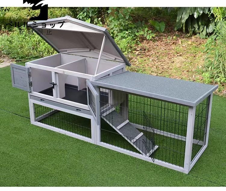  holiday house pet ke basket -ji breeding cage small animals cage chicken duck bird cage ... two -ply outdoors field garden for construction type natural Japanese cedar material . corrosion material 