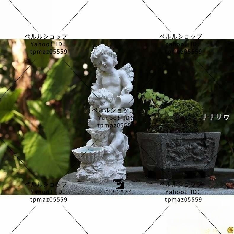  outdoors entranceway garden ornament gardening solar light garden Angel veranda - ornament objet d'art angel garden garden 