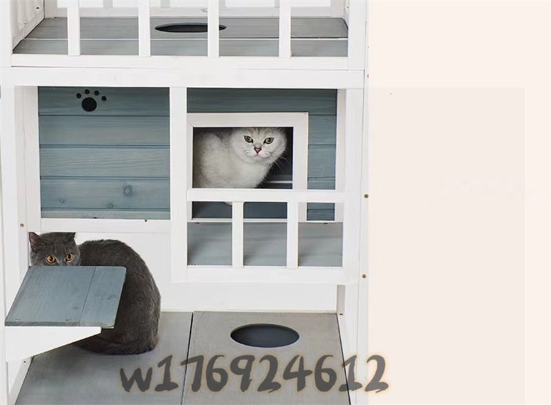 国内稀少!猫の別荘 猫ベッド キャットハウス 実木 多機能 簡約 国内稀少!猫の別荘 猫ベッド キャットハウス 実木 多機能 簡約