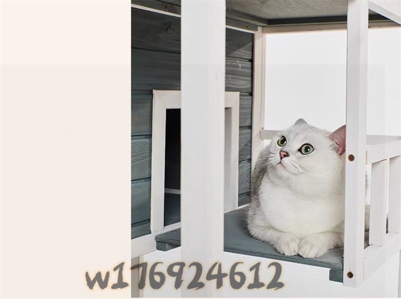 国内稀少!猫の別荘 猫ベッド キャットハウス 実木 多機能 簡約 132* 国内稀少!猫の別荘 猫ベッド キャットハウス 実木 多機能 簡約 132*