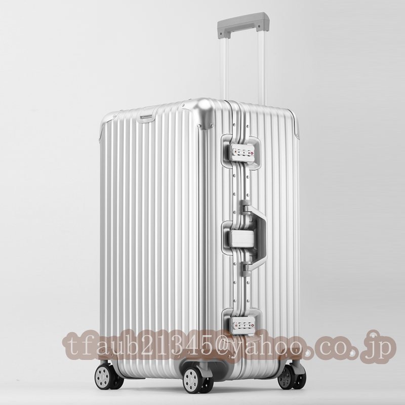 スーツケース アルミ合金ボディ 26インチ 全4色 大容量 キャリーバッグ キャリーケース トランク TSAロック 出張_画像5