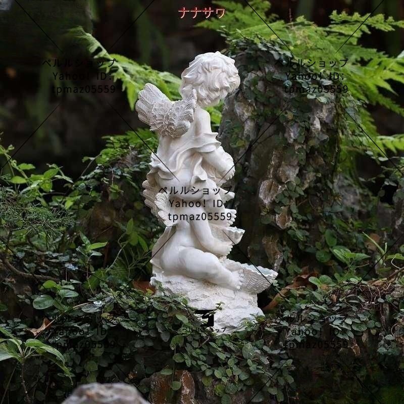  outdoors entranceway garden ornament gardening solar light garden Angel veranda - ornament objet d'art angel garden garden 