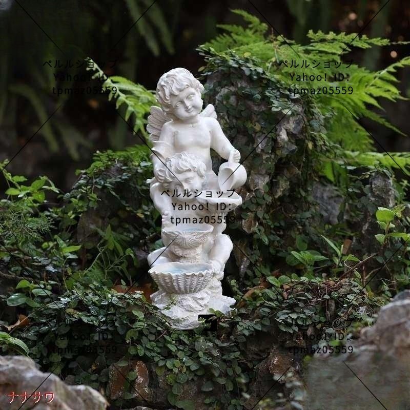  outdoors entranceway garden ornament gardening solar light garden Angel veranda - ornament objet d'art angel garden garden 