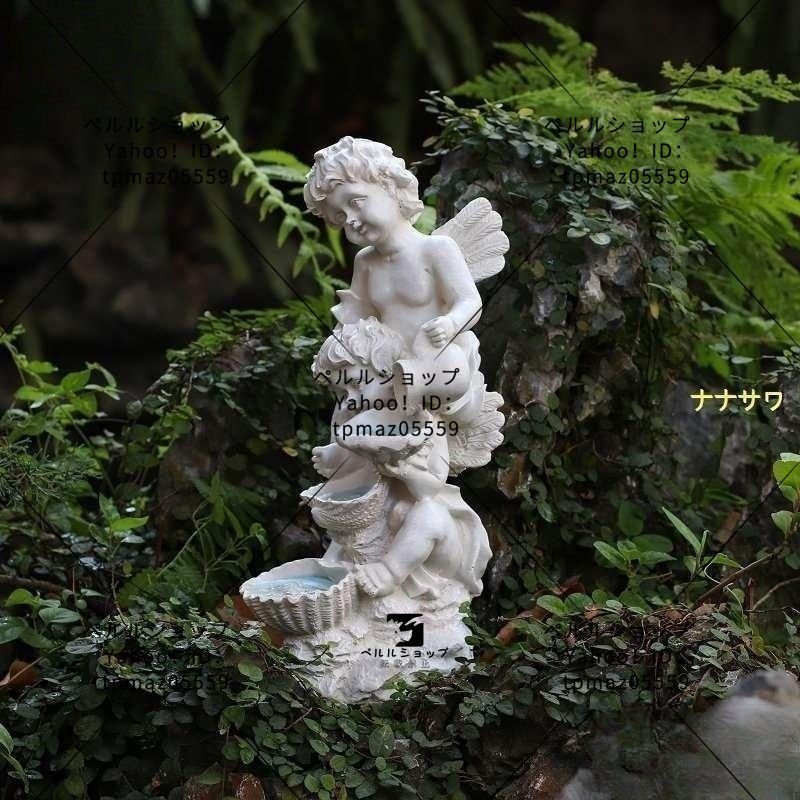  outdoors entranceway garden ornament gardening solar light garden Angel veranda - ornament objet d'art angel garden garden 