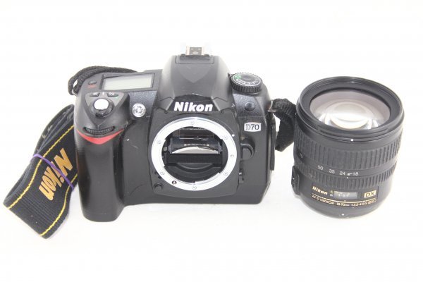 ニコン Nikon デジタル一眼レフカメラ D70 レンズキット #0093-480