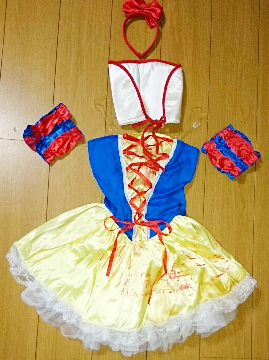 ヤフオク 新品 白雪姫 ゾンビ コスプレ 衣装 ハロウィン