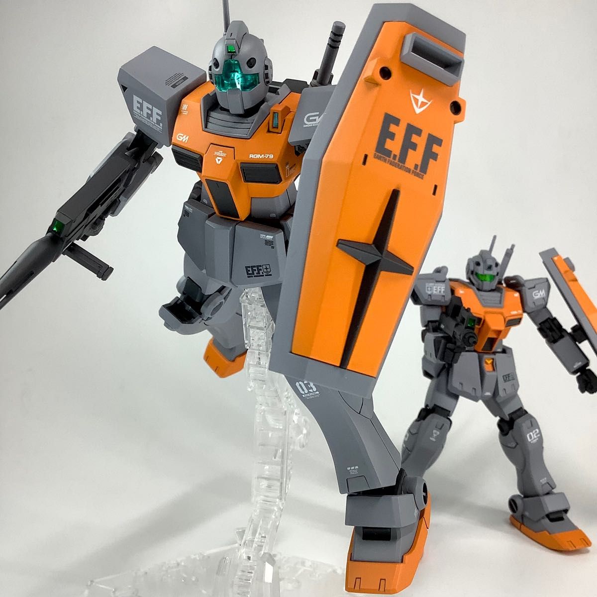 HGUC RMS-179 ジムⅡ(モロッコ戦線仕様）塗装済完成品