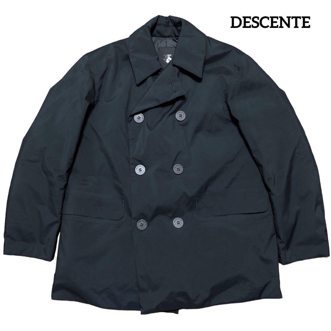 好きに DESCENTE デサント メンズ XSサイズ ブラック ダウンピーコート