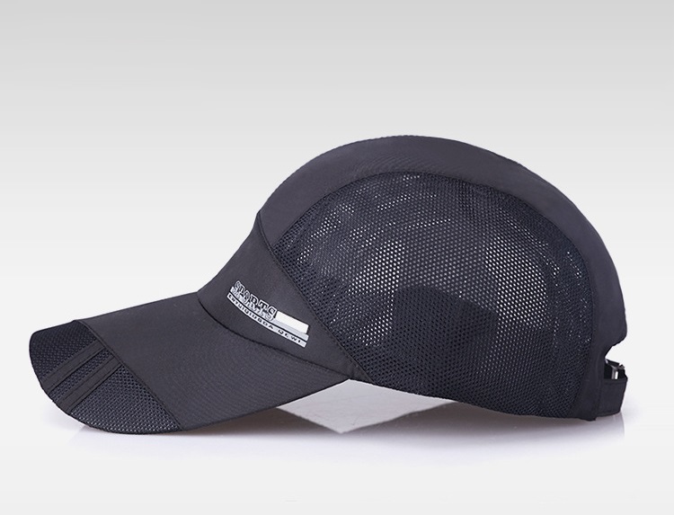  running cap * beige * men's lady's mesh sport outdoor deepen .. length ... hat speed . light weight ventilation eminent 