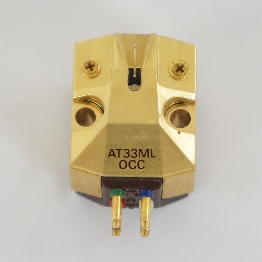 ① audio-technica オーディオテクニカ OCC AT33ML/OCC MCカートリッジ