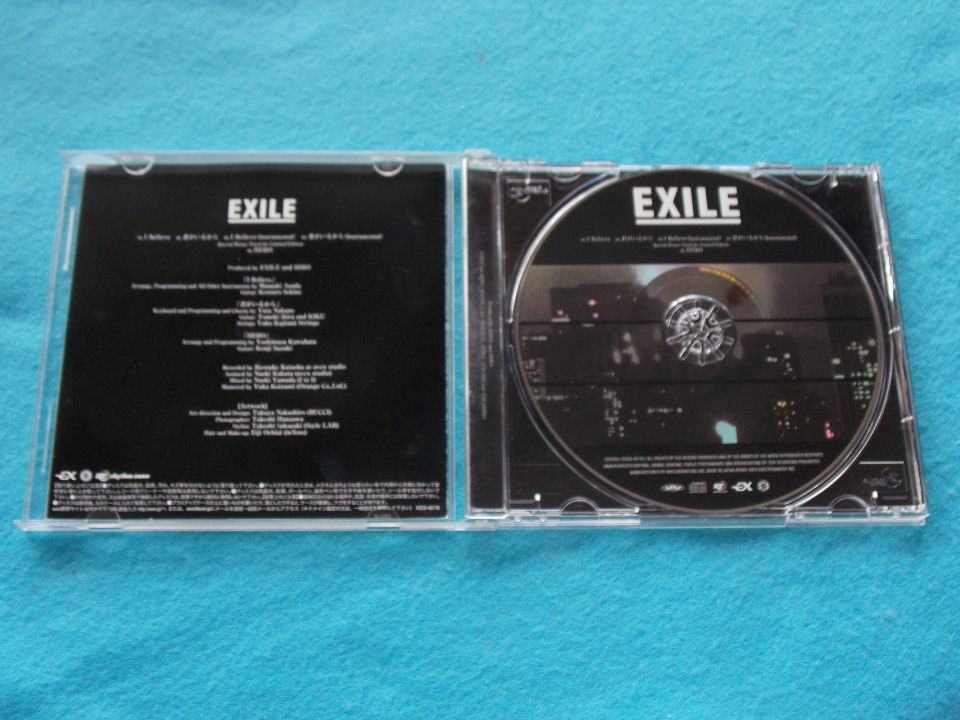 ヤフオク Cd Exile I Believe エグザイル アイ ビリーヴ ヤフオク Cd Exile I Believe エグザイル アイ ビリーヴ