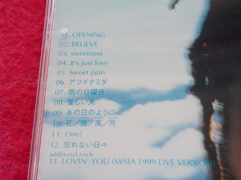 CD／MISIA／LOVE IS THE MESSAGE／ミーシャ／ラヴ・イズ・ザ・メッセージ／管1295_画像4
