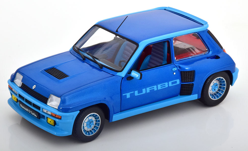 solido 1/18 Renault 5 Turbo 1981 ブルー ルノー+aus.com.br