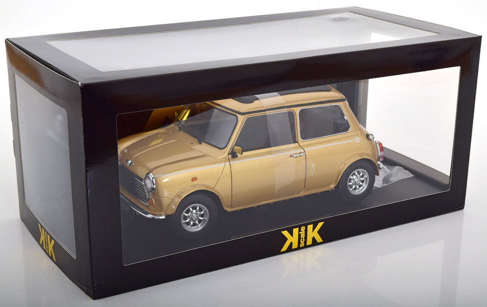 KK scale 1/12 Mini Cooper LHD gold　ダイキャスト製　ビックスケール_画像4