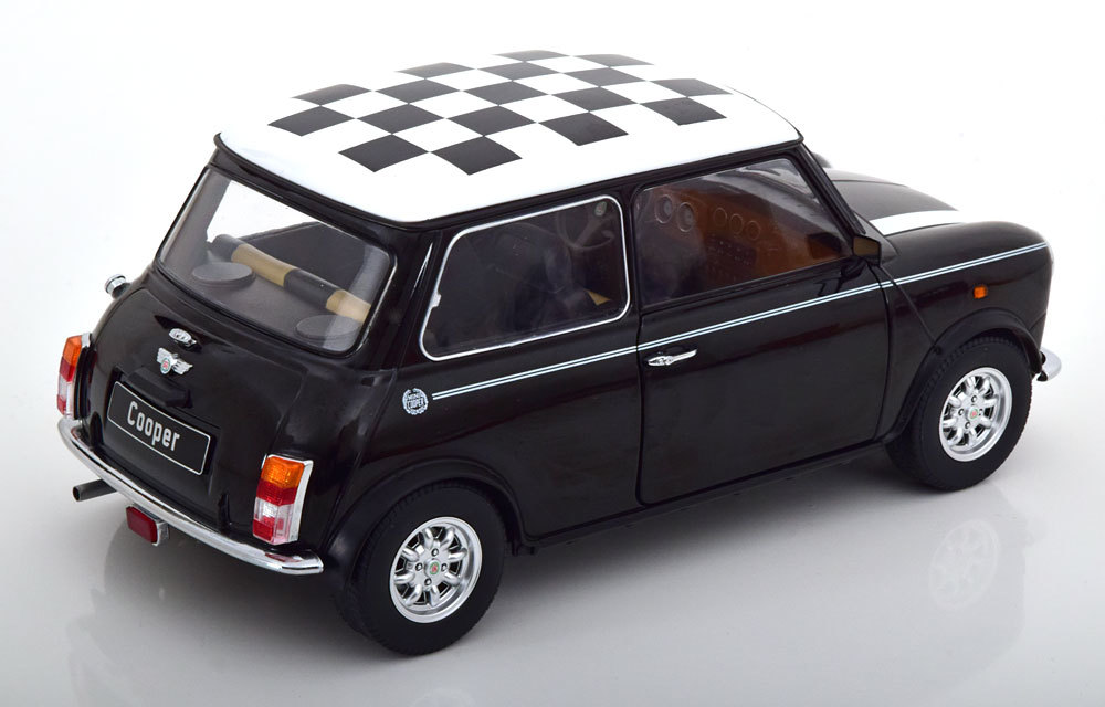 KK scale 1/12 Mini Cooper LHD black checker flag　ダイキャスト製　ビックスケール_画像2