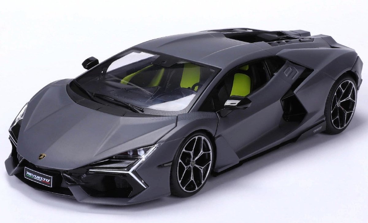 予約品＞ MAISTO 1/18 Lamborghini REVUELTO VULCANO MATT GREY