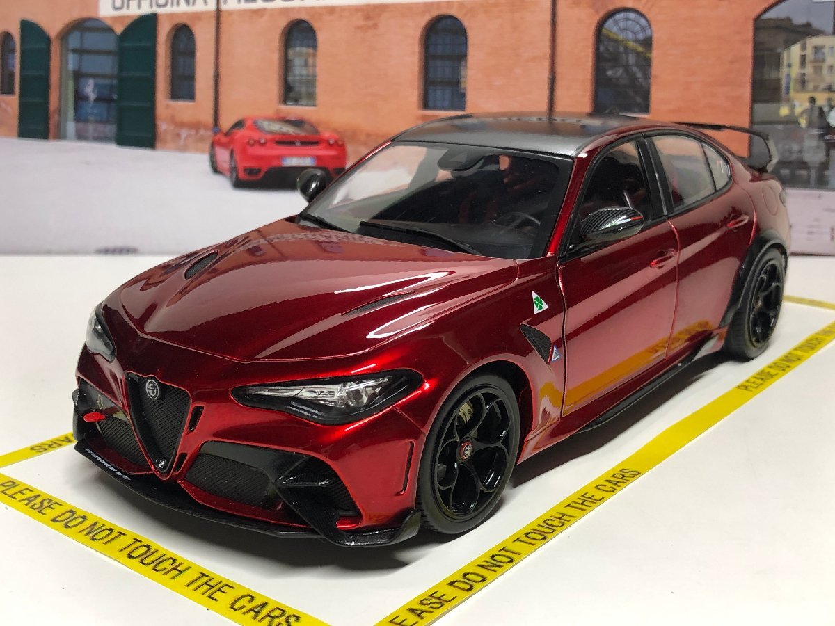 solido 1/18 Alfa Romeo Giulia GTAm 2021　レッドメタリック　アルファロメオ　ジュリア　ソリド