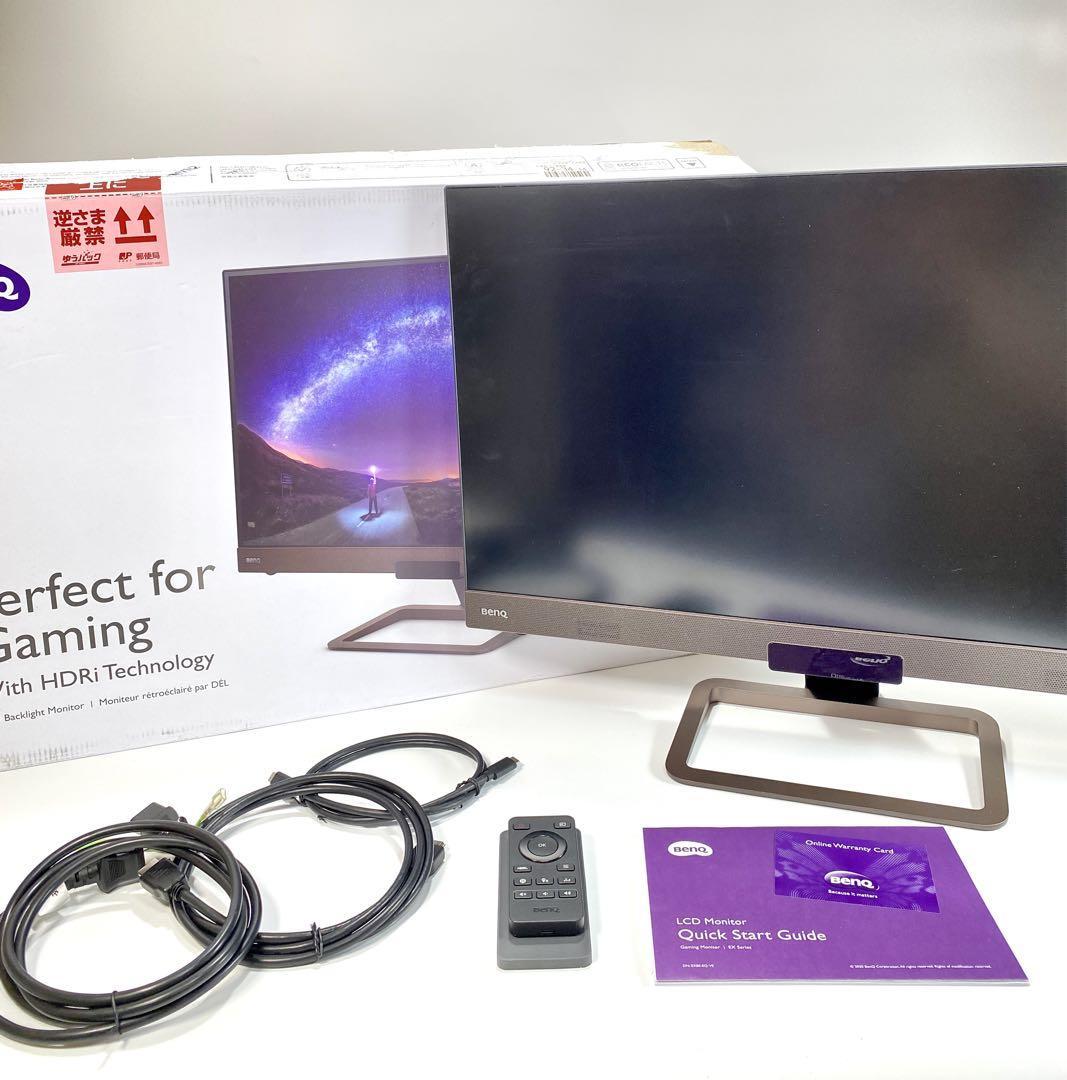 現金特価】 【箱付き】BenQ ゲーミングモニター【送料無料】 EX2780Q