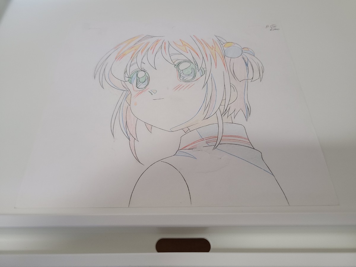 カードキャプターさくら セル画 直筆動画1枚 直筆背景付き の カードキャプターさくら セル画 直筆動画1枚 直筆背景付き の