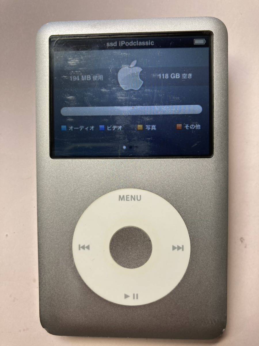 最適な材料 iPod classic 新品SSD128GB搭載&新品バッテリー交換 iTunes