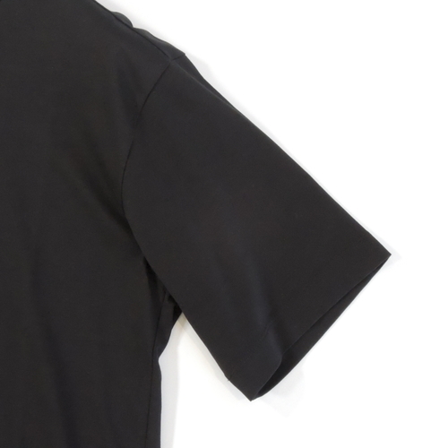 【定価1.3万・新品・M】INVERT（インバート）ギザコットン オーバーサイズクルーネックTシャツ ブラック IVC-CS1の画像4