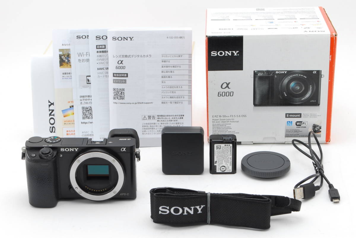 ◯メーカーにてセンサークリーニング済み◯ ソニー SONY α6000 ボディ (220-w872)_画像1