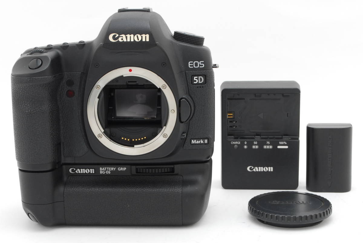 一部予約販売中】 Canon (225-w901) BGM-E6 + BG-E6 + Ⅱ mark 5D EOS