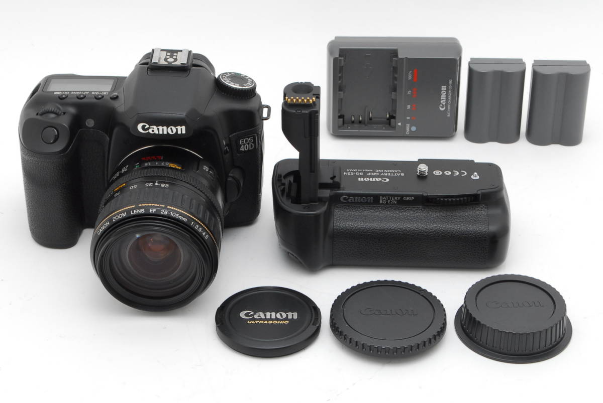 Canon キャノン EOS 40D + EF 28-105mm F3.5-4.5 + BG-E2N (40-w903)
