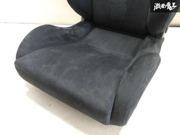 希少!! 美品!! 三菱 純正 RECARO レカロ CZ4A ランサーエボリューション ランエボ 10 X フロント シート 座席 右 右側 運転席 三角ダイヤル_画像4