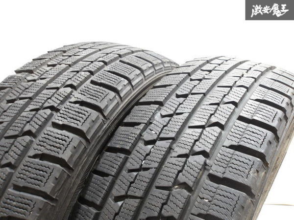 ●GOODYEAR グッドイヤー ICE NAVI アイスナビ ZEA2 215/60R17 96Q 2014年製 スタッドレスタイヤ タイヤ 2本セット 残量8mm 即納_画像6