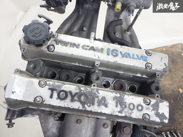 実働外し! トヨタ 純正 AE86 レビン トレノ 4A-GE 4AG エンジン