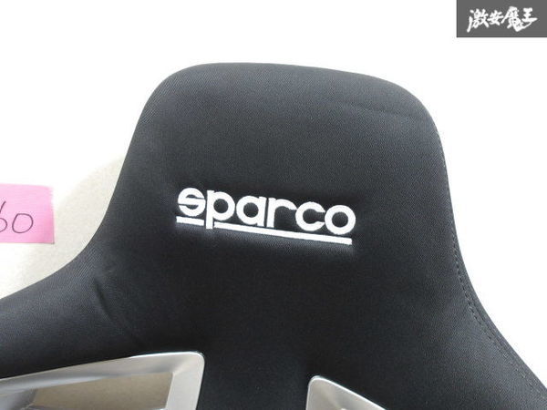 SPARCO スパルコ R333 汎用 セミバケ セミバケット シート リクライニング付き 黒系×グレー系 底止め 1脚 レース サーキット 走行会 即納_画像2