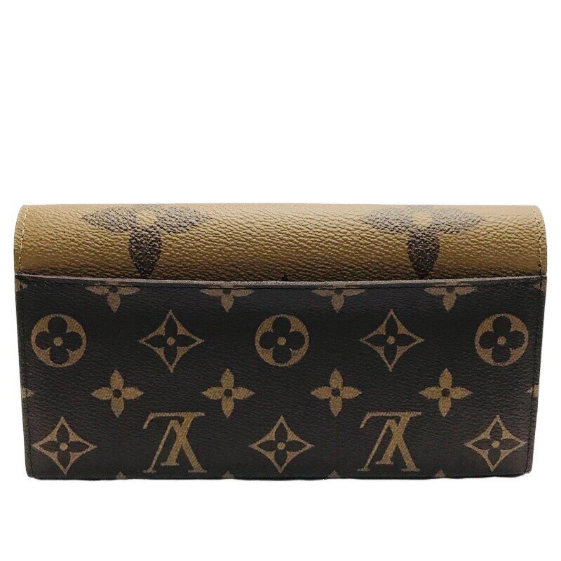 LOUIS VUITTON ルイヴィトン 長財布 M80726 ポルトフォイユ・サラ モノグラムジャイアントリバース ICチップ 上品 【中古品】U2309K581_画像2