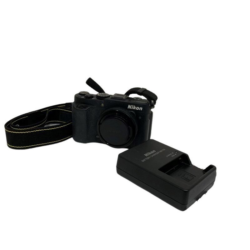 Nikon ニコン デジタルカメラ COOLPIX P7700 ブラック バッテリーチャージャー・バッテリーパック・取説付 中古 N2309K410