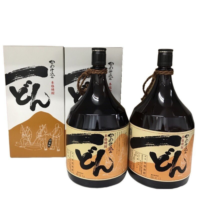 焼酎 一どん 2本 新品未開封-