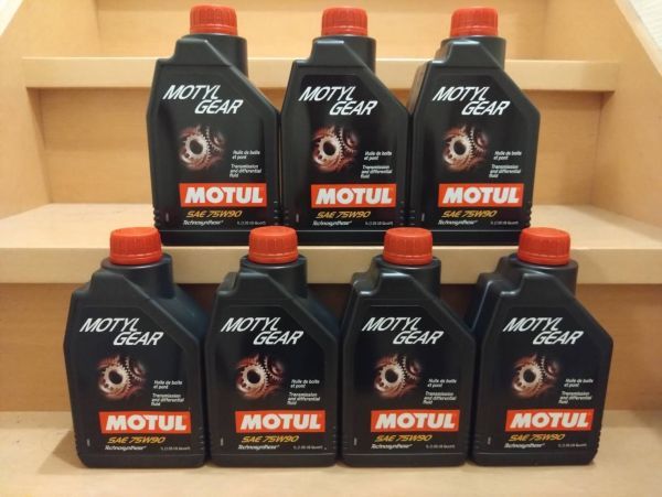 モチュール MOTUL MOTYL GEAR 75W90 1L 7本 7缶 モーチル ギア 正規品_画像1