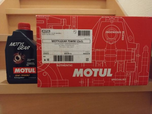 モチュール MOTUL MOTYL GEAR 75W90 1L 12本 12缶 1ケース モーチル