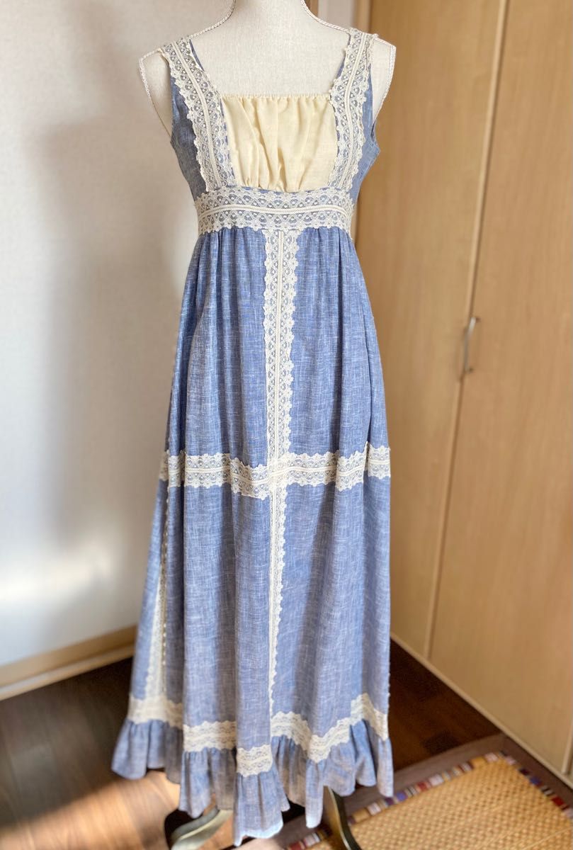 安いを販売 【黒タグ】GUNNE SAX ガニーサックス シャンブレー生地と