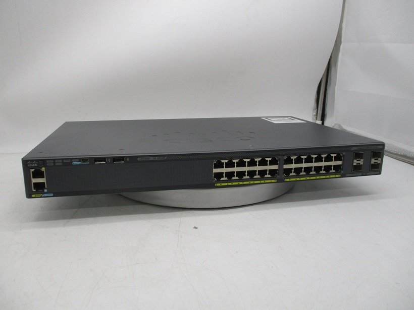 タイムセール!】 Cisco Catalyst WS-C2960X-24TS-L V03 中古 Q0086