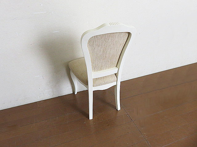 IDC大塚家具/東海家具 「Limoges/リモージュ」 アールデコ様式サイドチェア ダイニングチェア/椅子の画像7